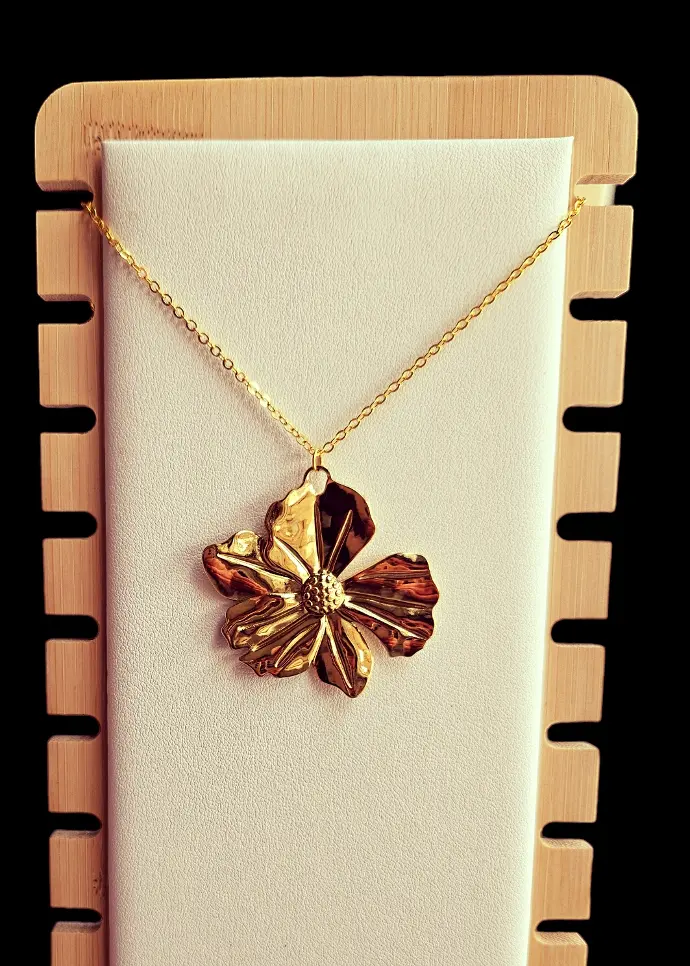 Collier Fleur Dorée